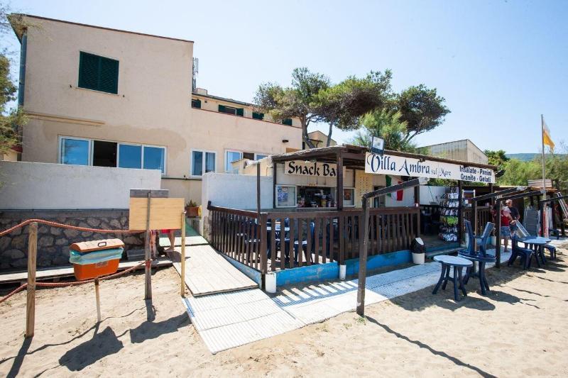 Hotel Villa Ambra Orbetello Bagian luar foto
